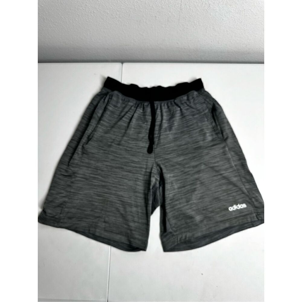 Adidas Men’s Athletic Shorts Gray Size L See Description
